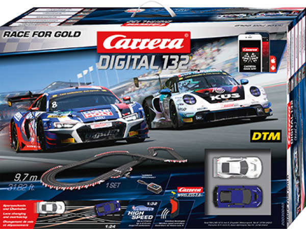 Carrera Digital 132 Race for Gold 9,7m